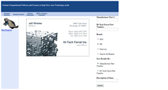 Desktop Screenshot of hitechferret.com